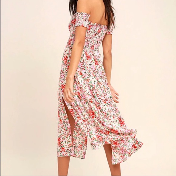 Lulus Off the Shoulder Dress - Picture 3 of 3